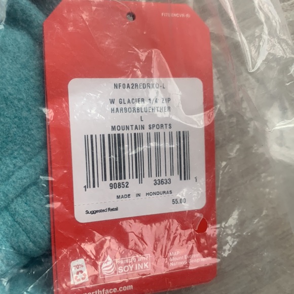 The north face 1/4 zip jacket - Picture 2 of 4